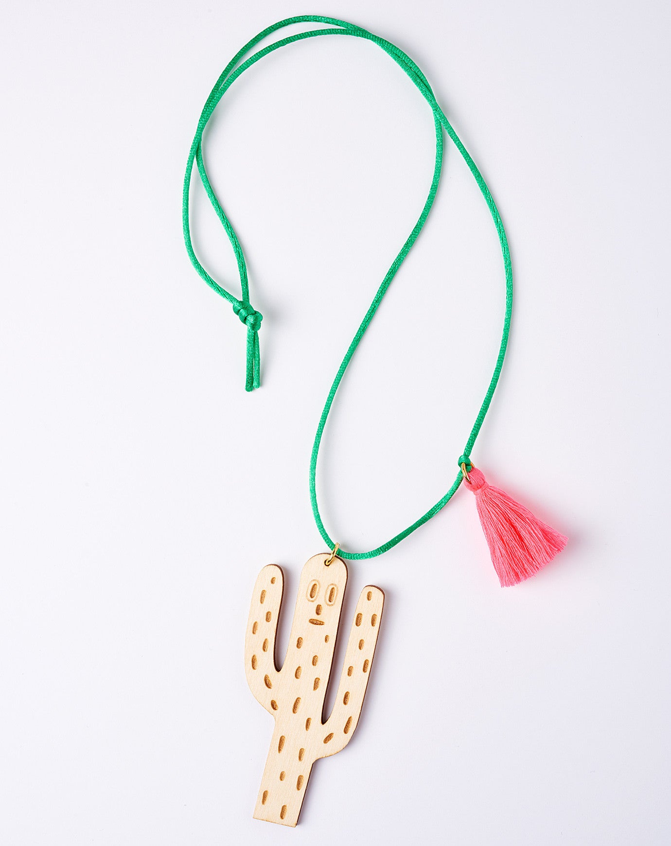 Little Lux Cactus Ghost Necklace