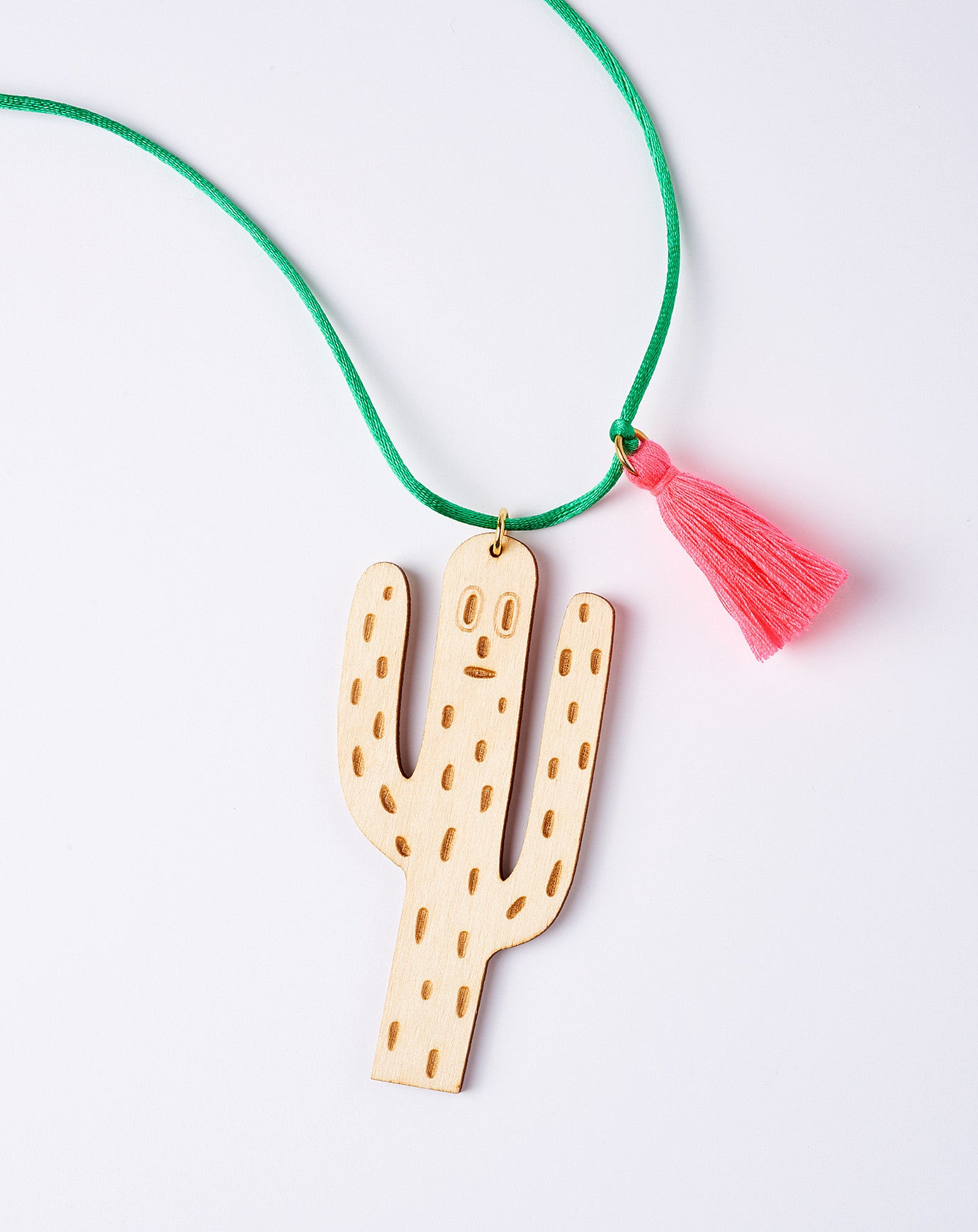 Little Lux Cactus Ghost Necklace