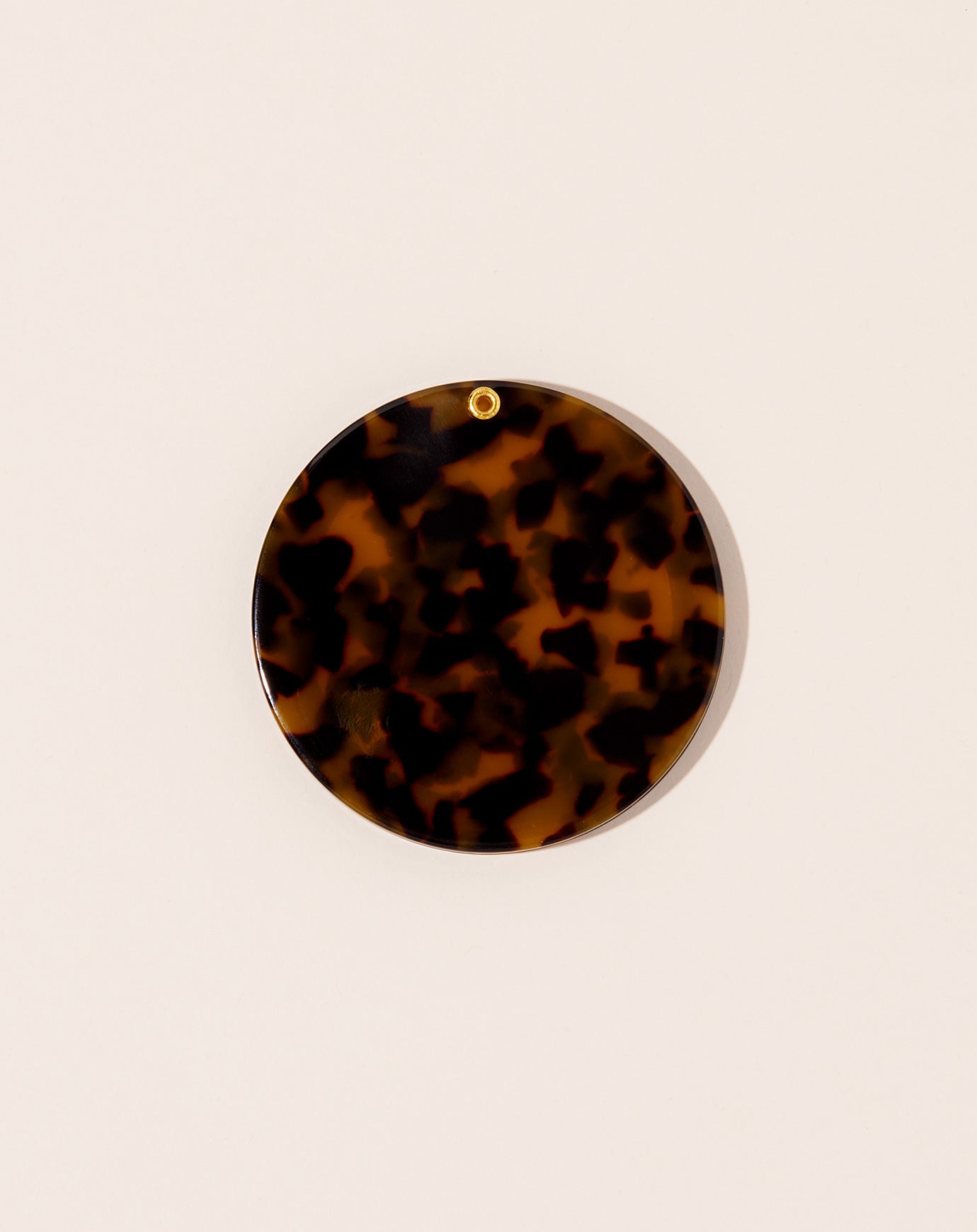 Machete Circle Mirror in Classic Tortoise