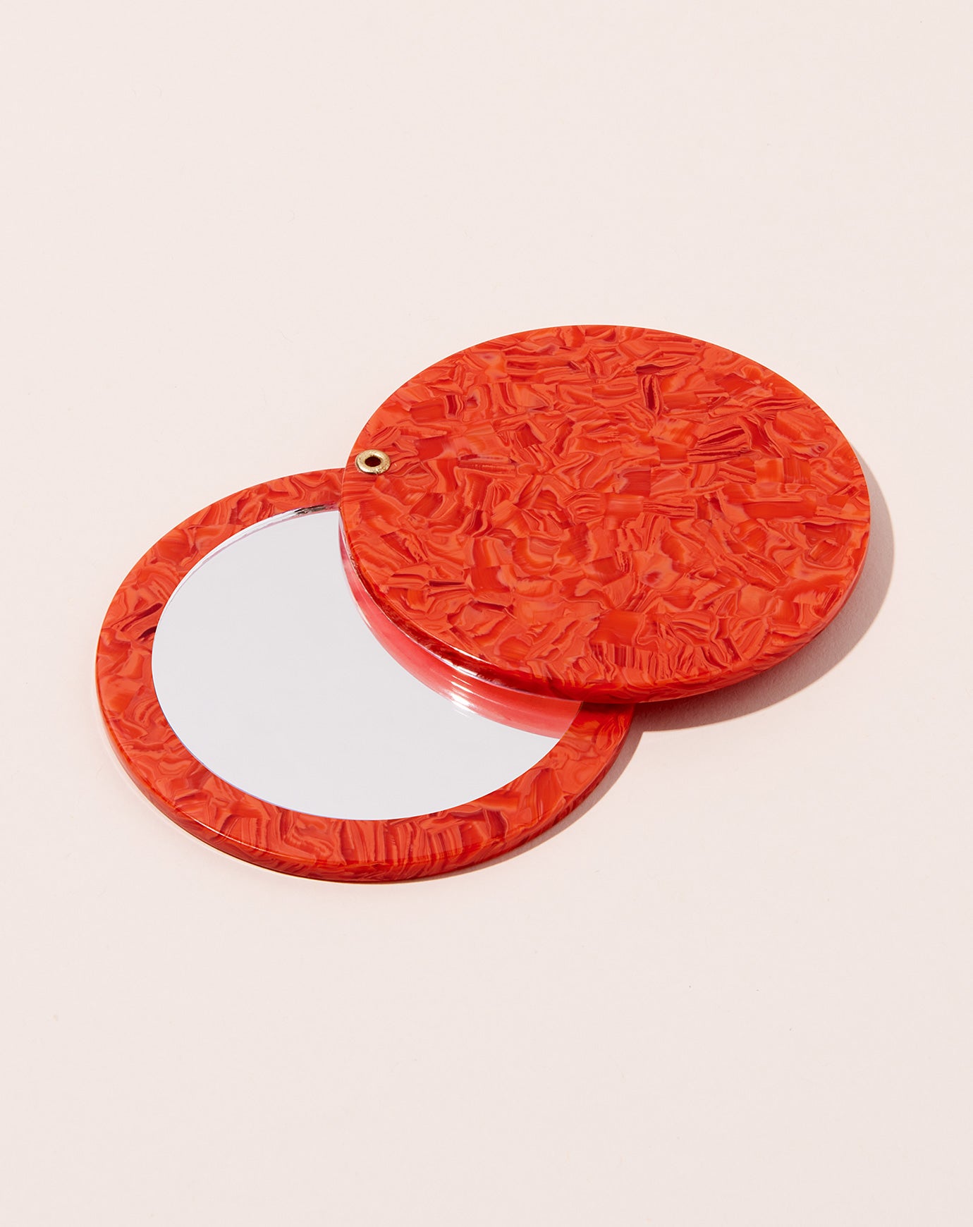 Machete Circle Mirror in Poppy