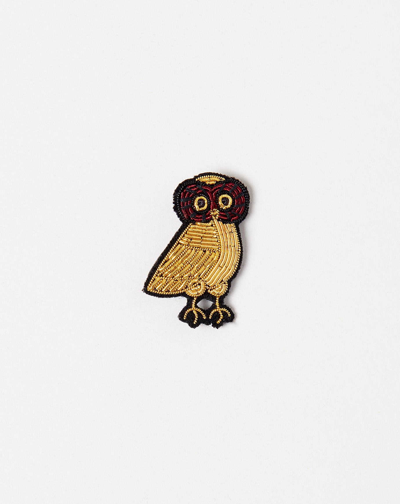 Macon Et Lesquoy Greek Owl Pin