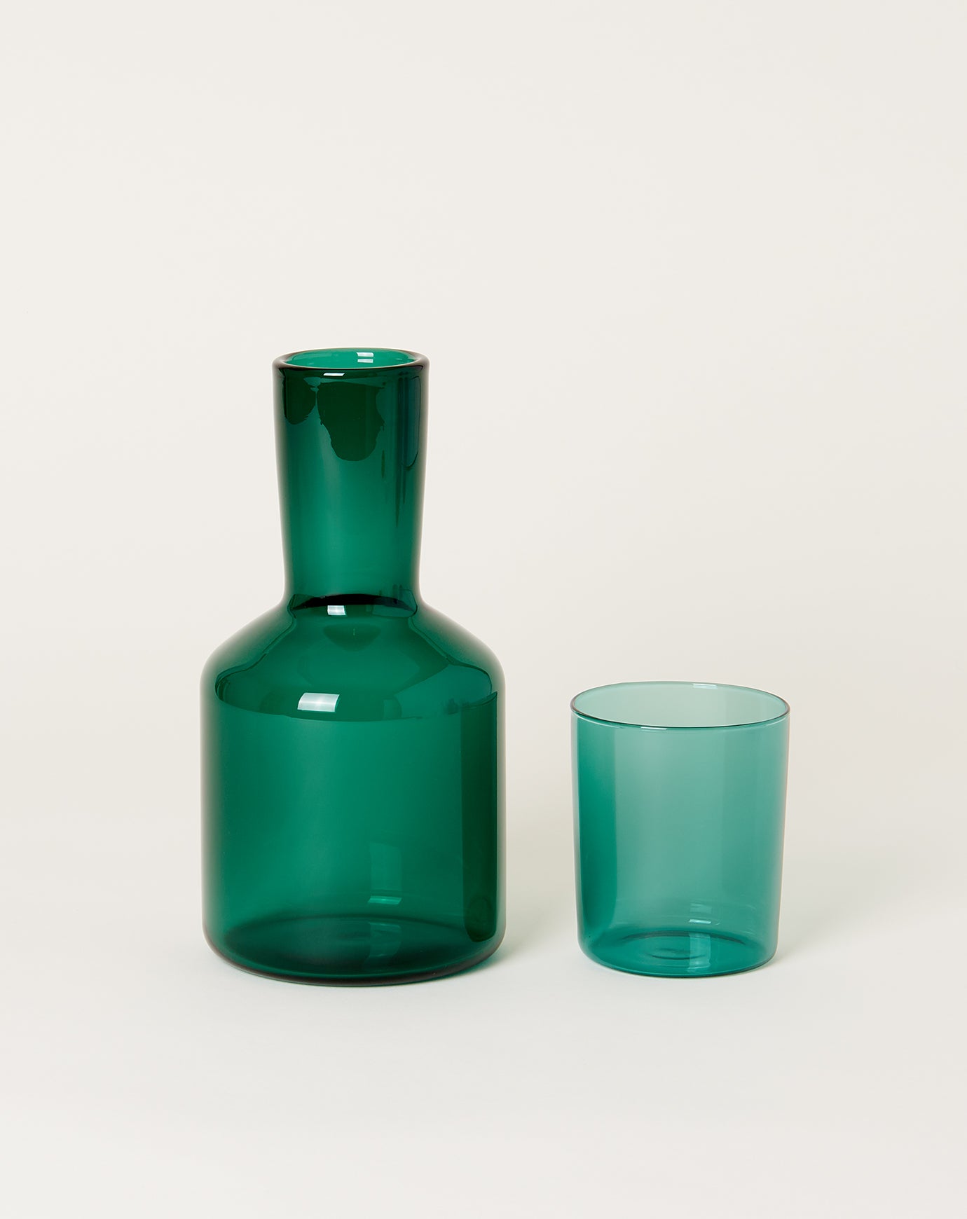 Maison Balzac Carafe Set in Teal