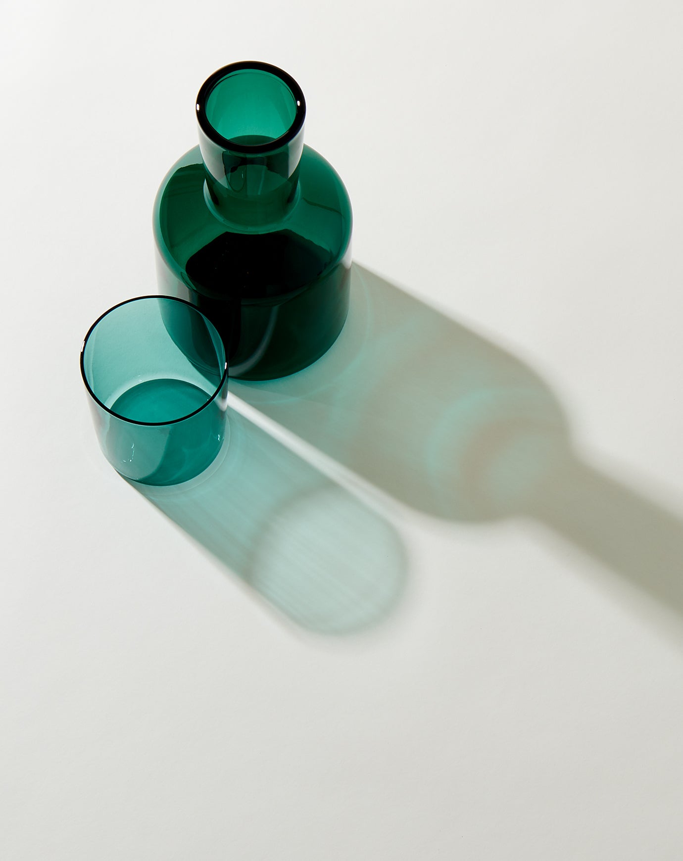 Maison Balzac Carafe Set in Teal