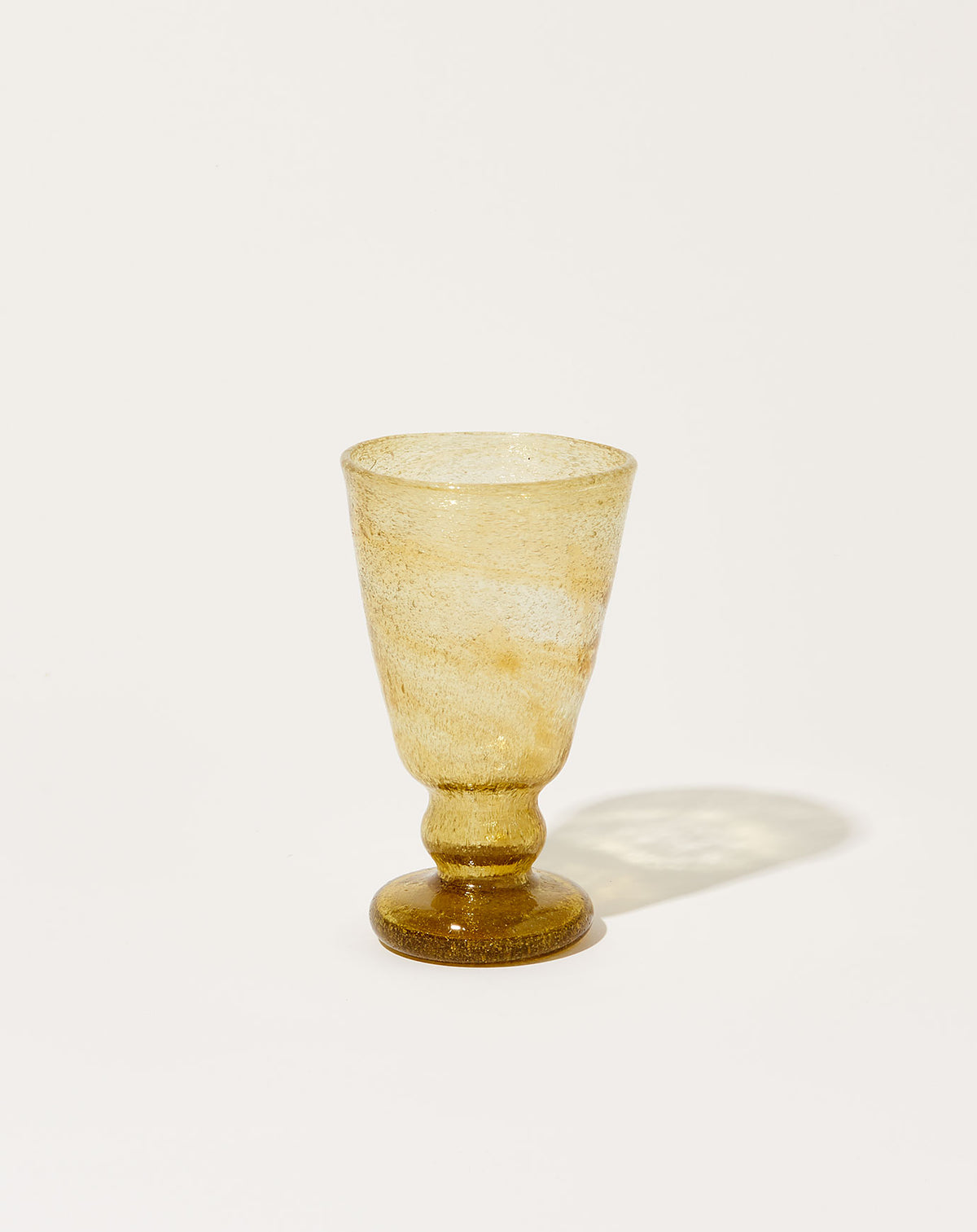 Sultan Wine Glass in Amber | Malaika | Covet + Lou | Covet + Lou