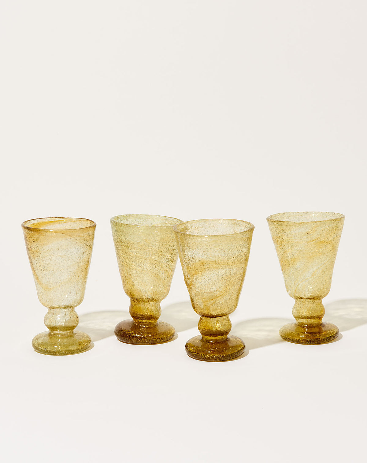Sultan Wine Glass in Amber | Malaika | Covet + Lou | Covet + Lou