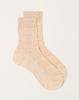Maria La Rosa Summer Linen Socks in Golden