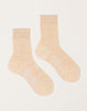Maria La Rosa Summer Linen Socks in Golden