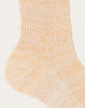 Maria La Rosa Summer Linen Socks in Golden