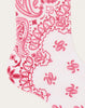 Maria La Rosa Bandana Socks in Red
