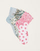 Maria La Rosa Bandana Socks in Red