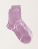 Maria La Rosa Laminated One Socks in Lilla