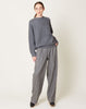 Maria McManus High Waisted Pleat Front Pant in Grey