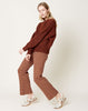 Misha & Puff Florentine Jacquard Kingston Pant in Resin Tempo