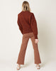 Misha & Puff Florentine Jacquard Kingston Pant in Resin Tempo