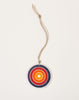 MQuan Large Round Ornament in Rainbow Rings