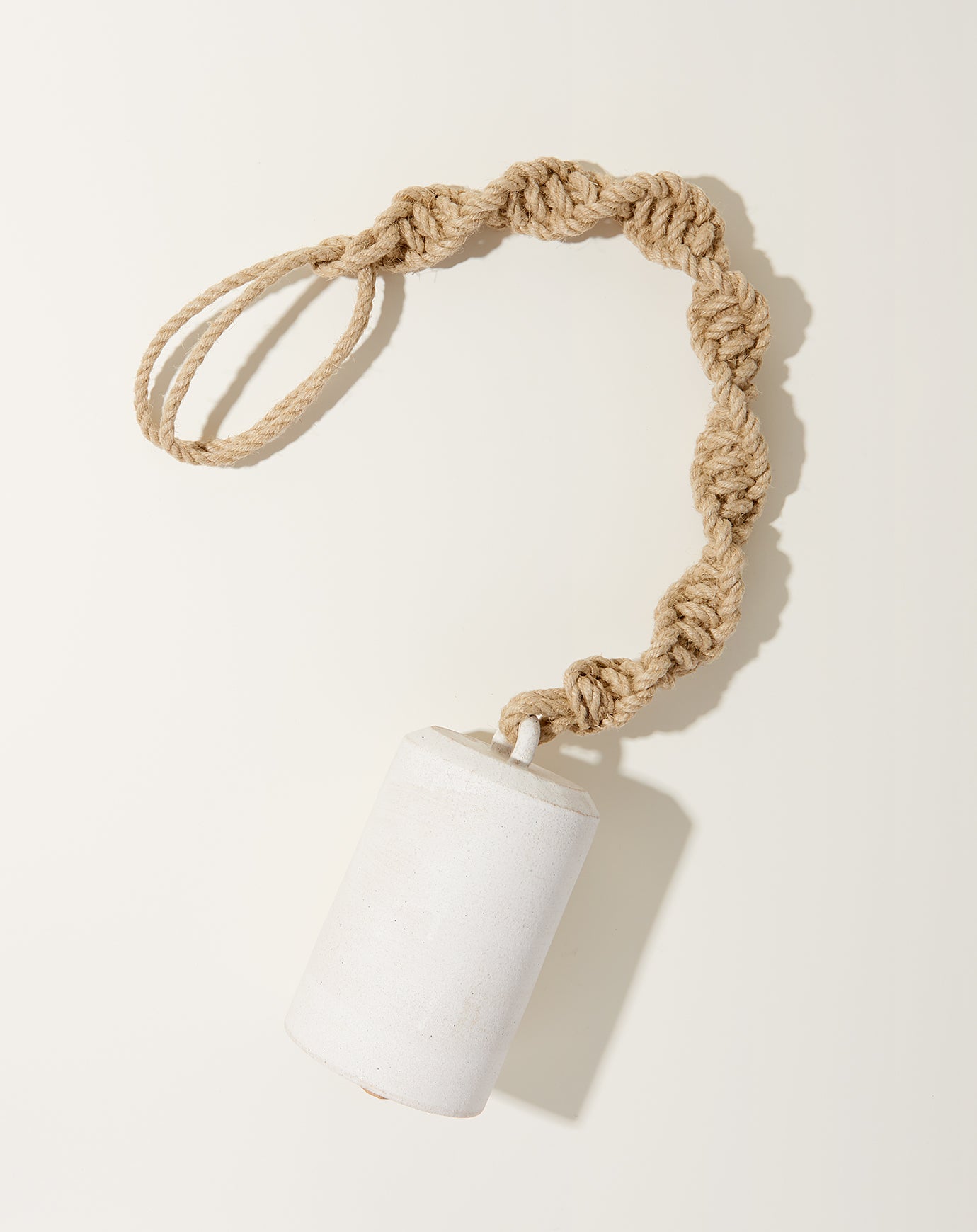 MQuan Large Thrown Bell Twist in White