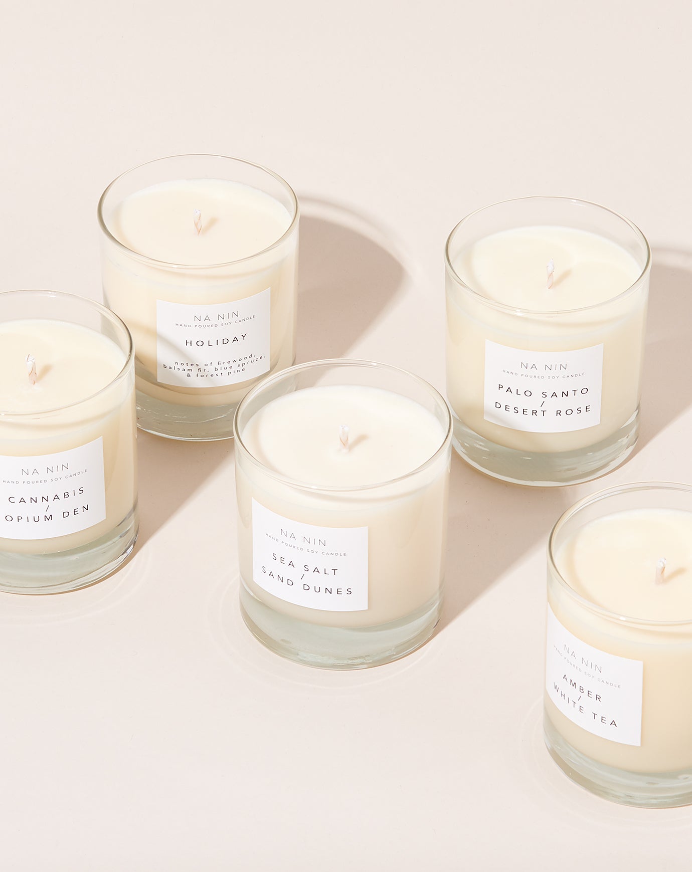 Na Nin Pairings Collection Candle in Palo Santo / Desert Rose