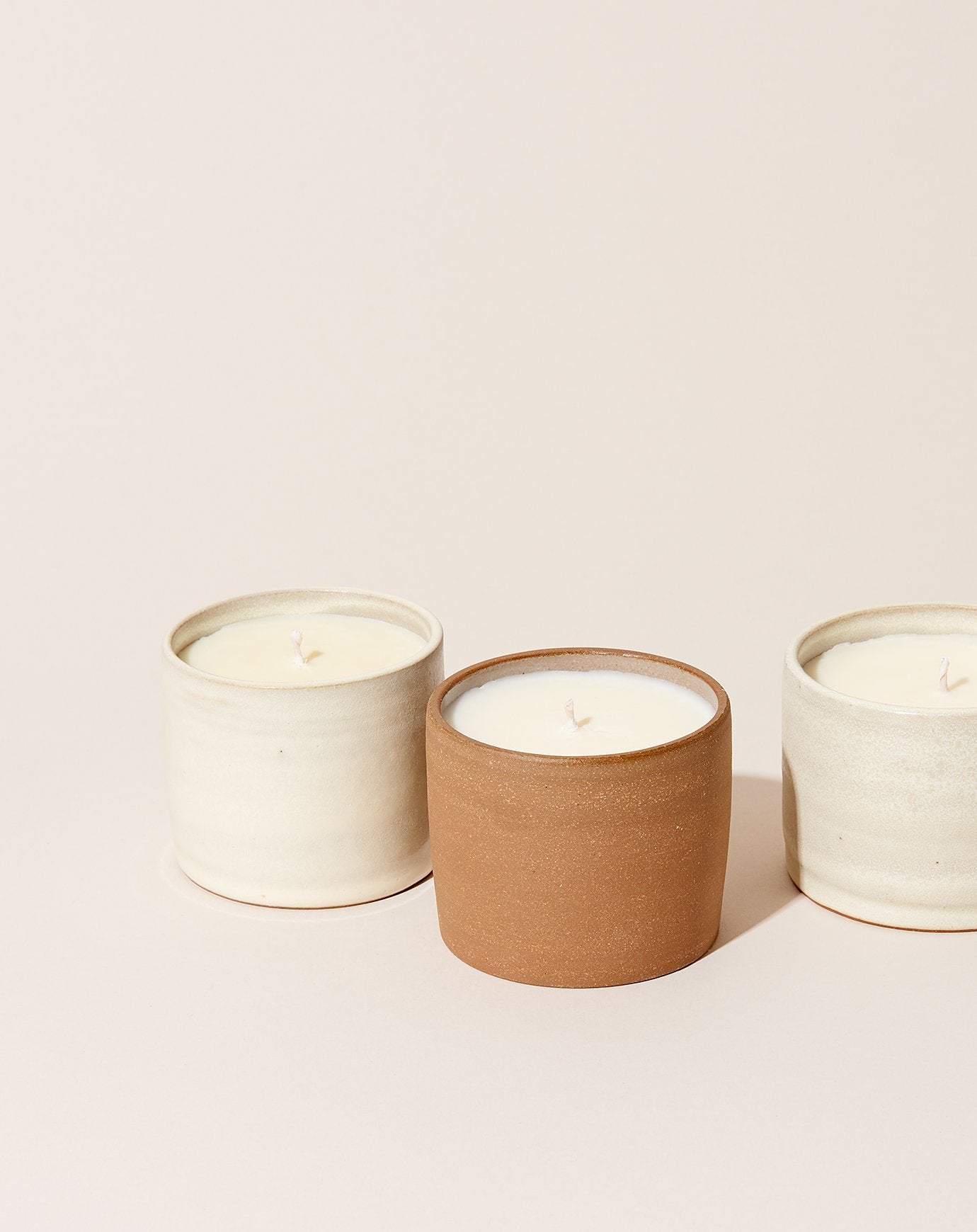 Na Nin Home Collection Terracotta Ceramic Kitchen Candle
