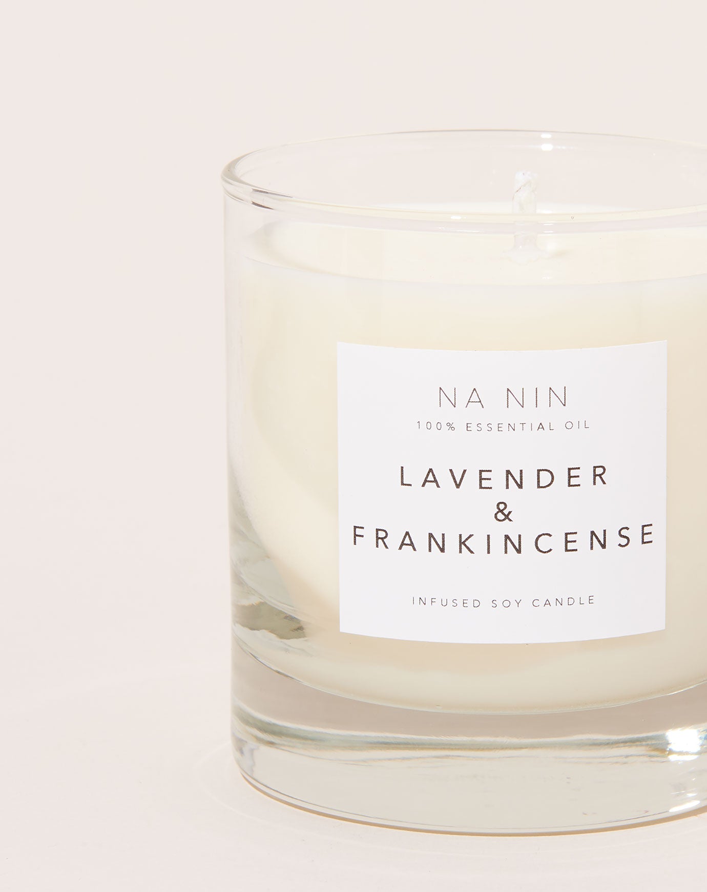 Na Nin Lavender Frankincense Essential Oil Candle 8 oz
