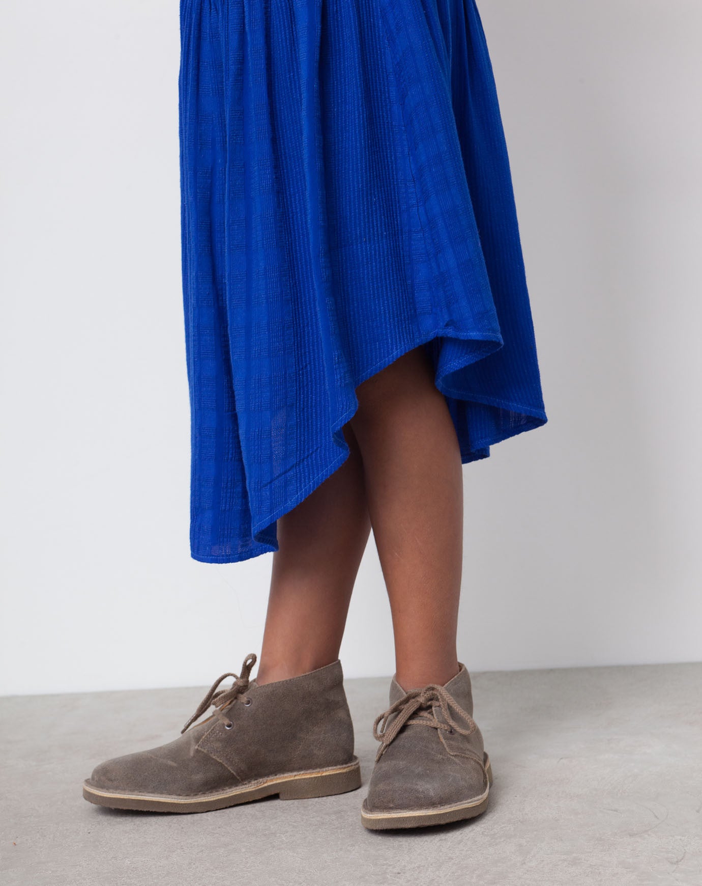 Nico Nico Joplin Textured Skirt in Blueberry