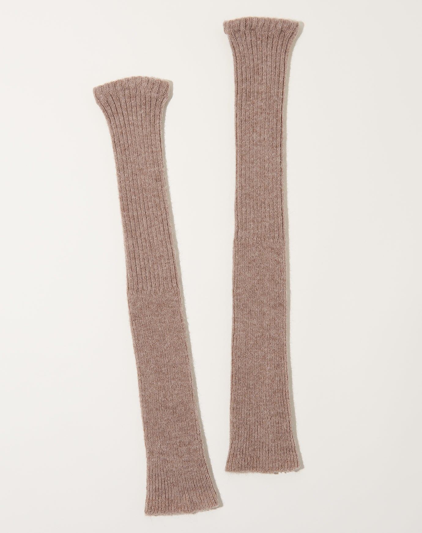 Nishiguchi Kutsushita Alpaca Arm and Leg Warmers in Beige