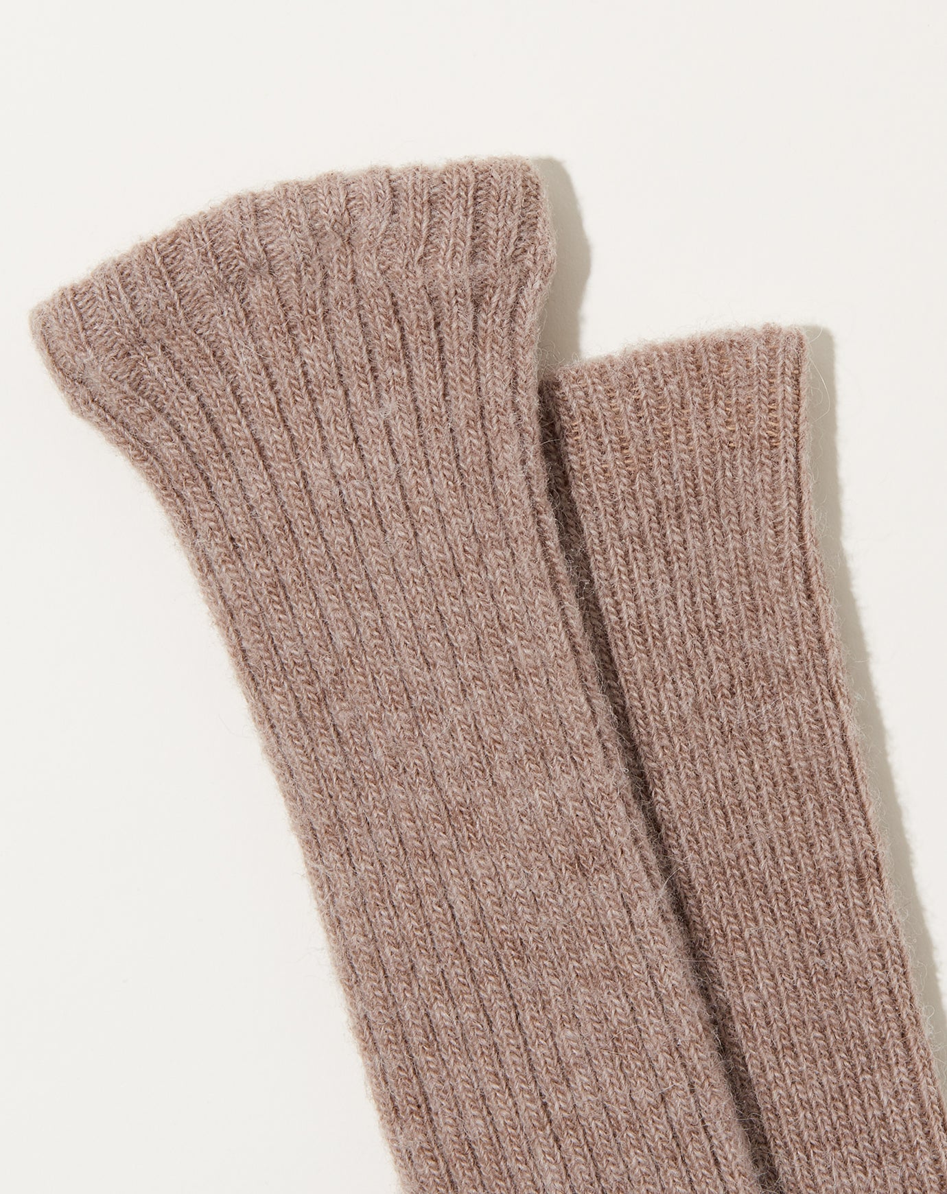 Nishiguchi Kutsushita Alpaca Arm and Leg Warmers in Beige