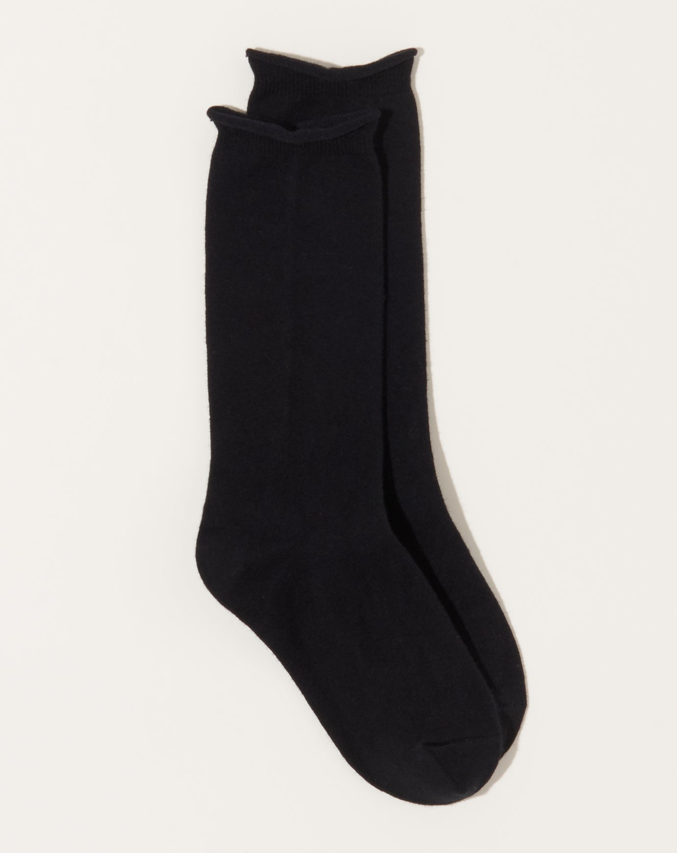 Nishiguchi Kutsushita Cashmere Cotton Socks in Black