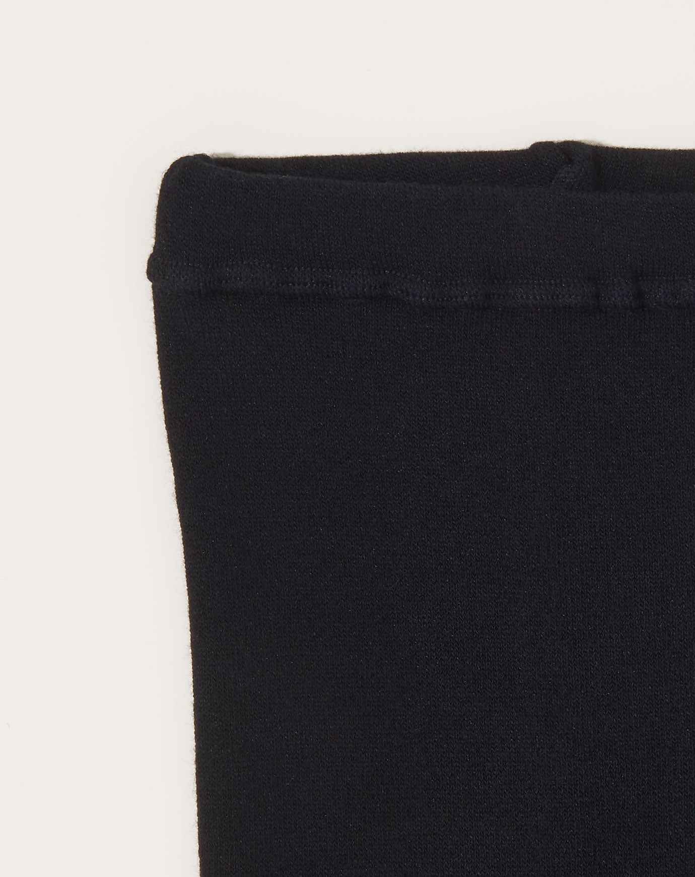 Silk Cotton Leggings in Black