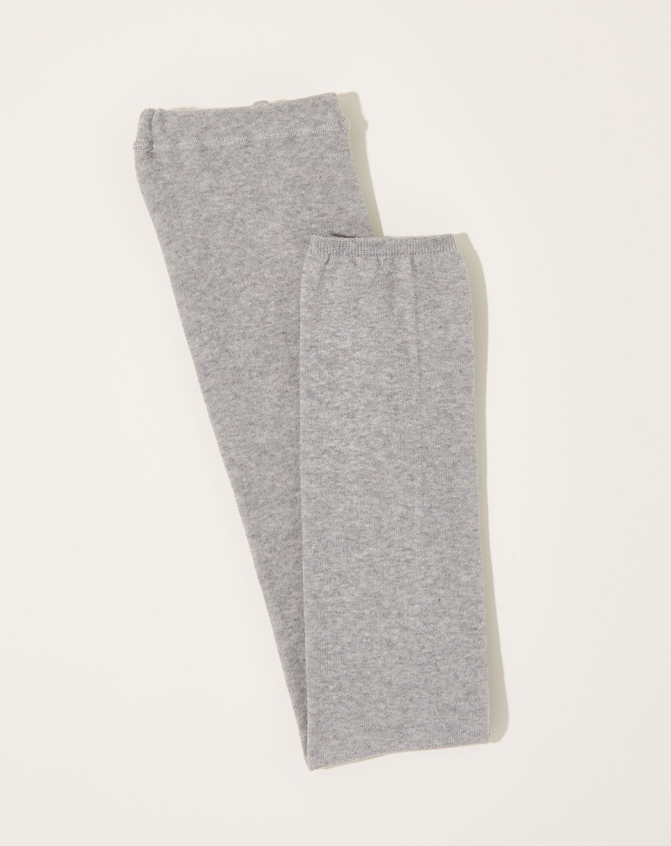 Nishiguchi Kutsushita Silk Cotton Leggings in Light Grey