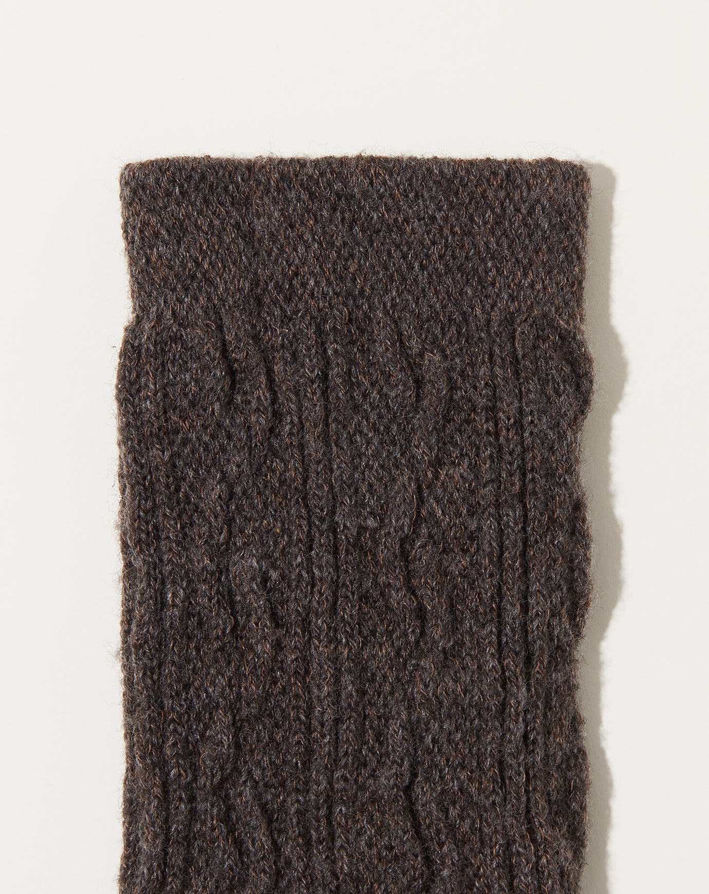 Nishiguchi Kutsushita Wool Hand Warmers in Brown