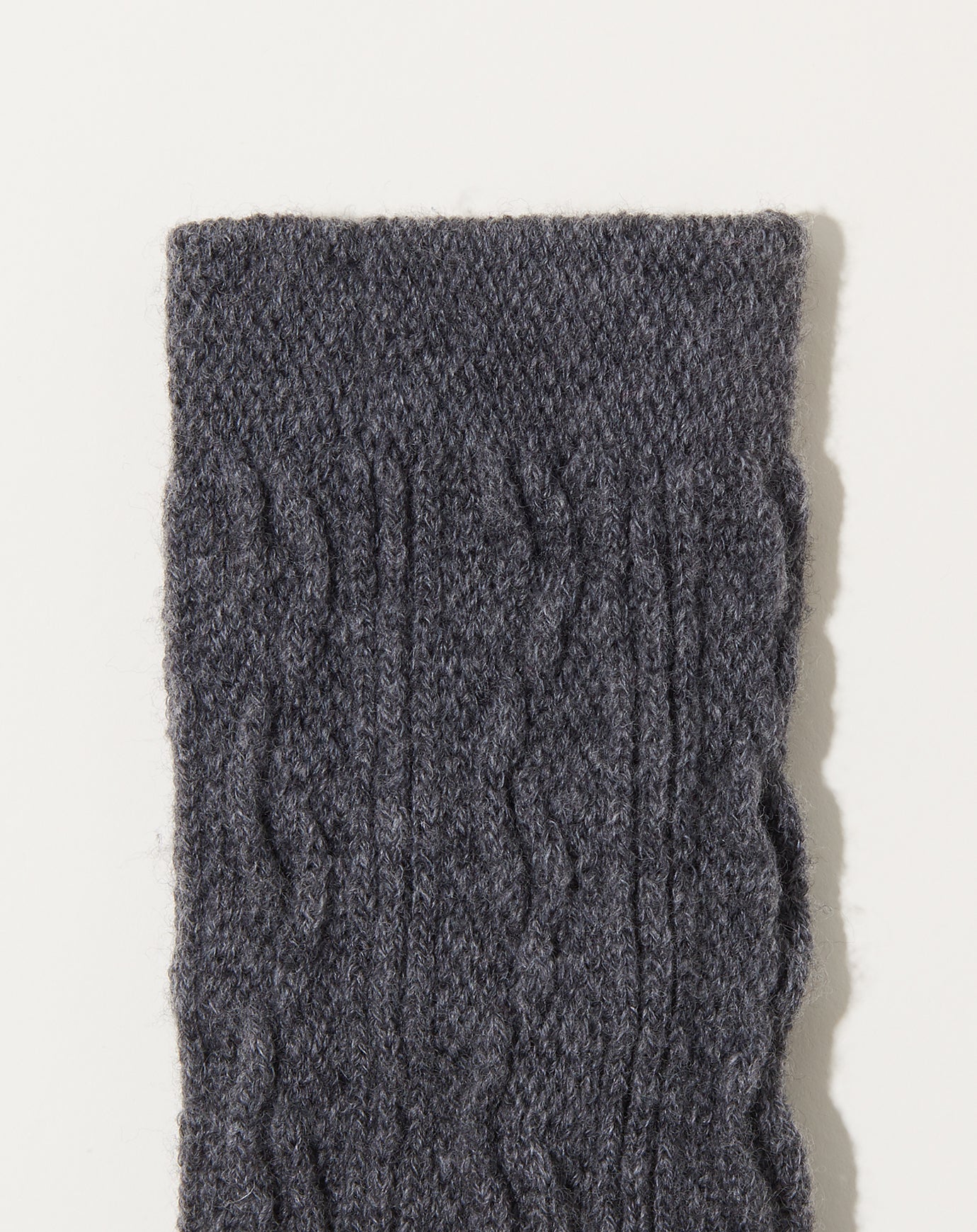 Nishiguchi Kutsushita Wool Hand Warmers in Charcoal