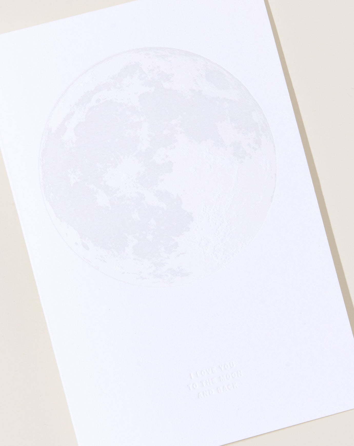 Noat Love Moon Card