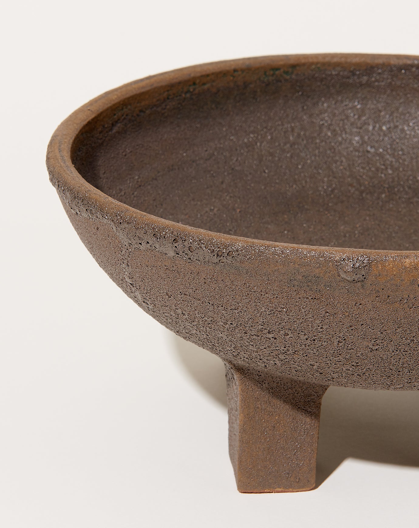 Nur Ceramics Large Ritual Bowl in Volcanic Black