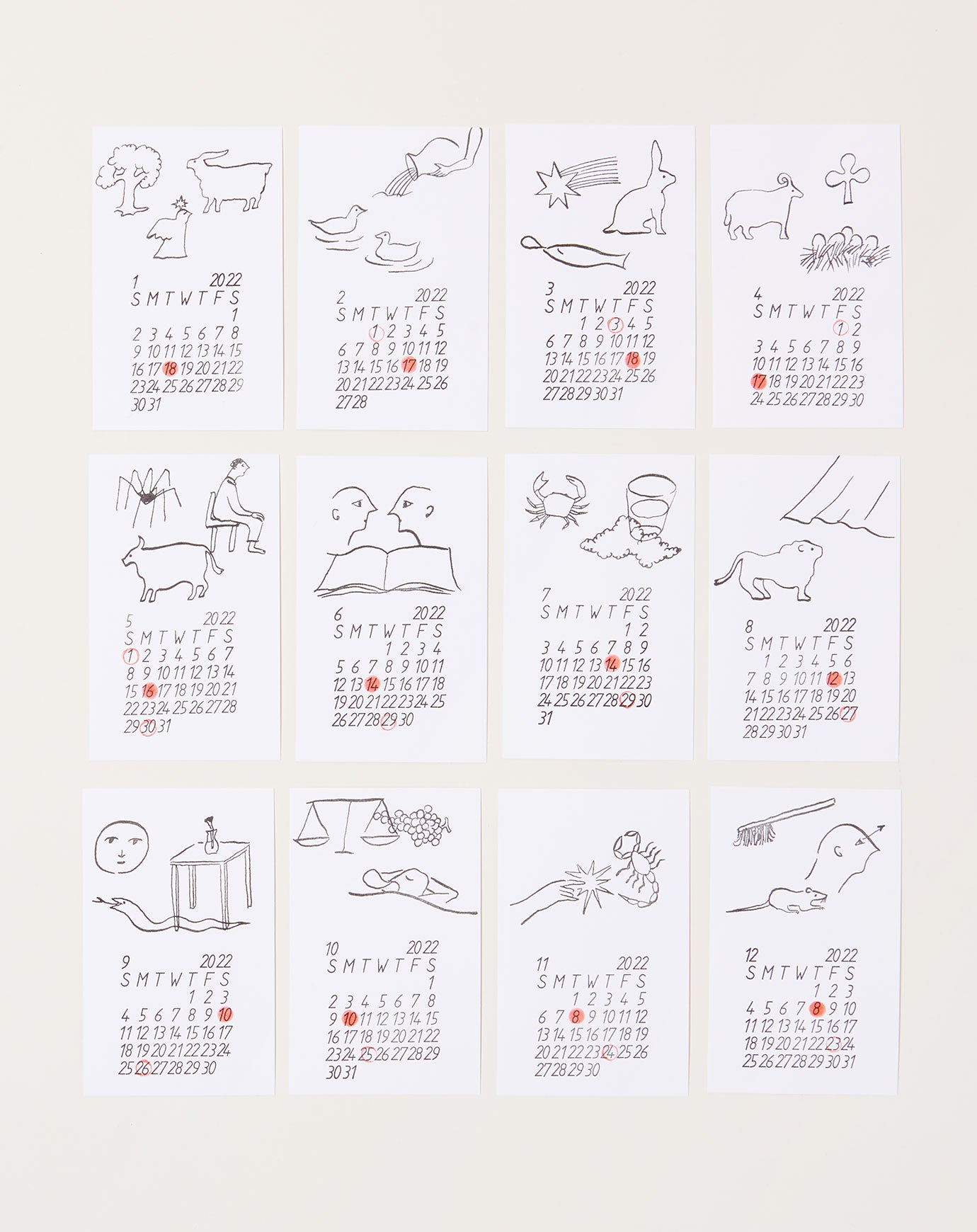 Palmehuset 2022 Calendar
