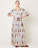 Raquel Allegra Ballerina Maxi in Grey Hills Forms Tie Dye