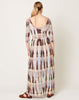 Raquel Allegra Ballerina Maxi in Grey Hills Forms Tie Dye
