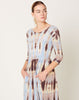 Raquel Allegra Ballerina Maxi in Grey Hills Forms Tie Dye