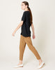 Raquel Allegra Easy Pant in Camel