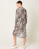 Raquel Allegra Poet Dress in Silver Flowers