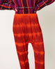 Sunday Pant in Fire and Stripes Tie Dye