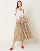 Sandy Liang Ischia Dress in Light Khaki