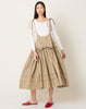 Sandy Liang Ischia Dress in Light Khaki