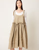 Sandy Liang Ischia Dress in Light Khaki