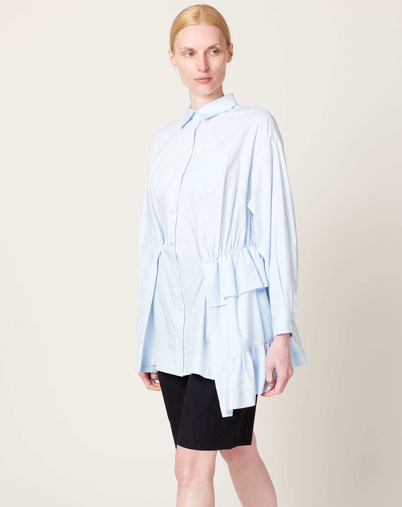 Sandy Liang Quattro Dress in Baby Blue