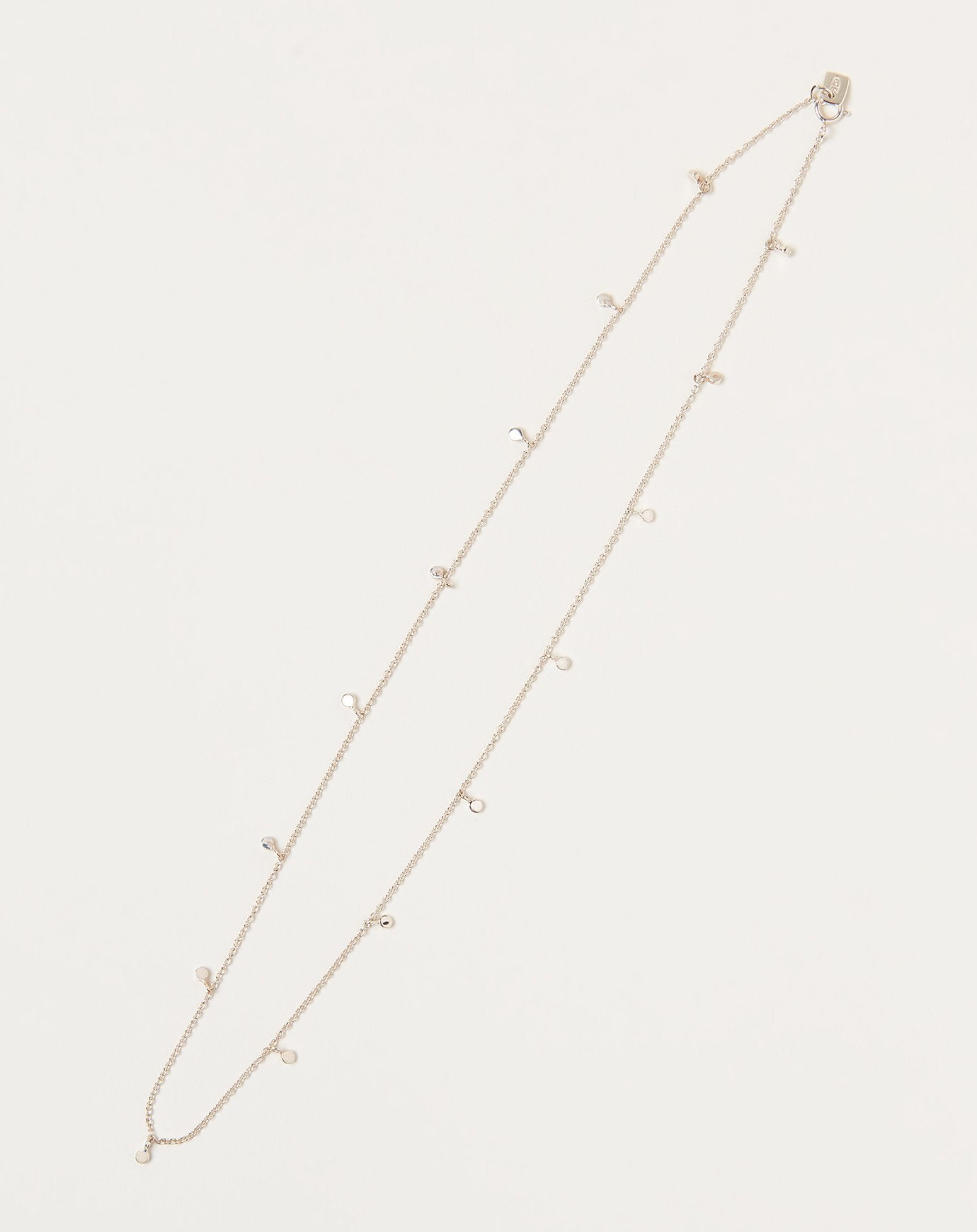 Scosha Fairy Bead Necklace in Sterling Silver