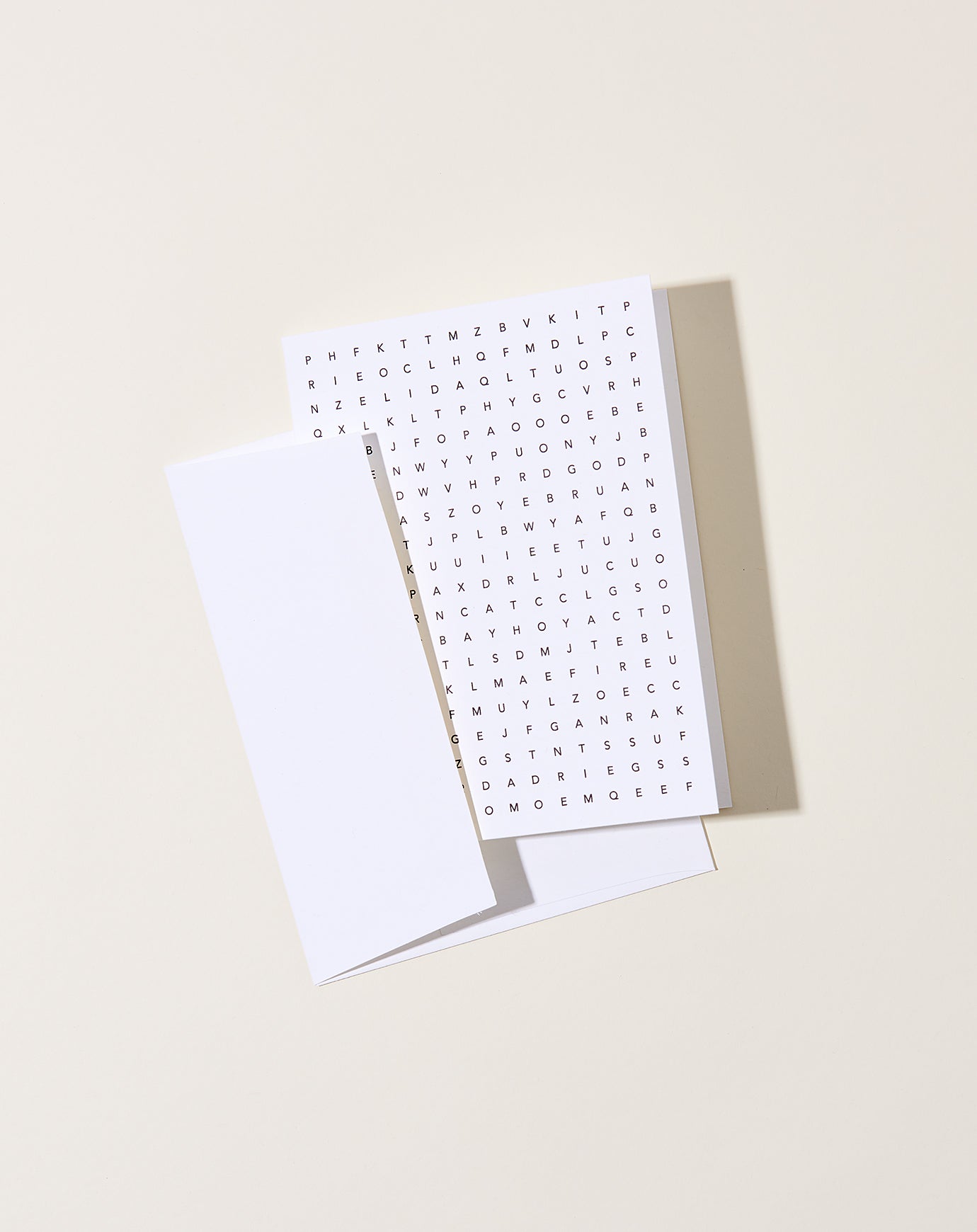 Set Editions Word Search Card