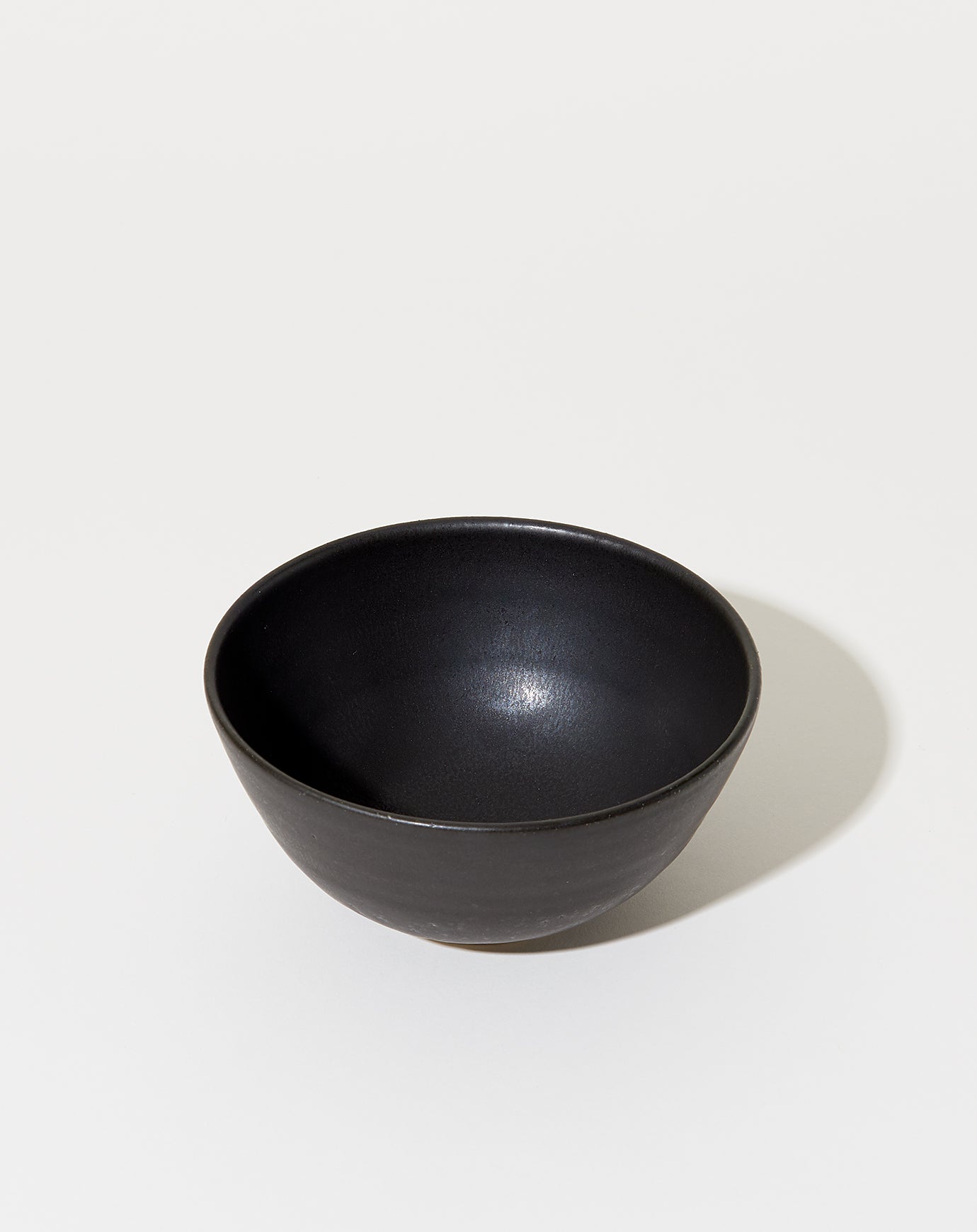 Sheldon Ceramics Farmhouse Dessert Bowl in Satin Black