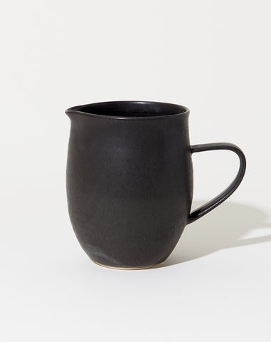 Farmhouse Pitcher in Satin Black
