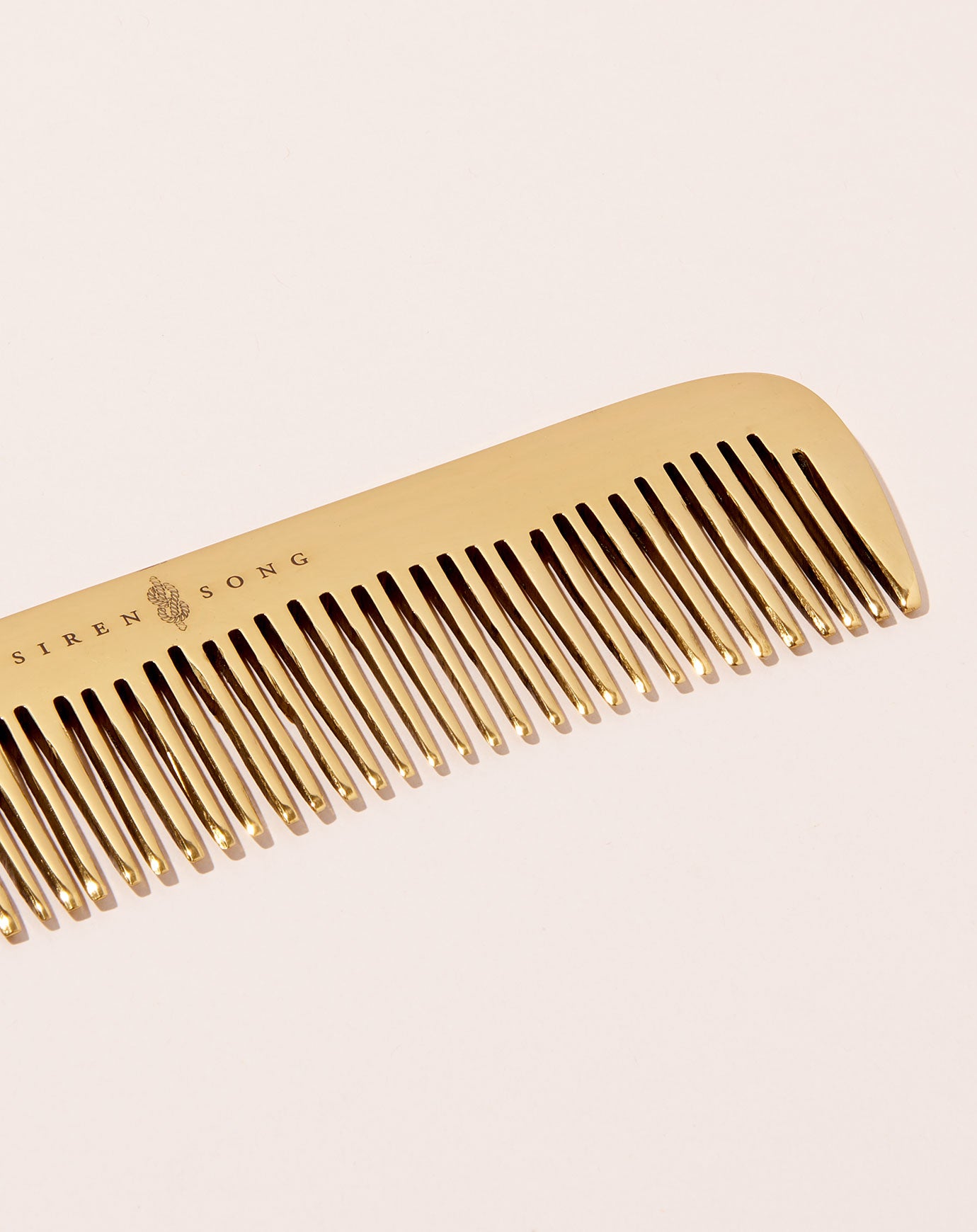 Siren Song Large Brass Comb