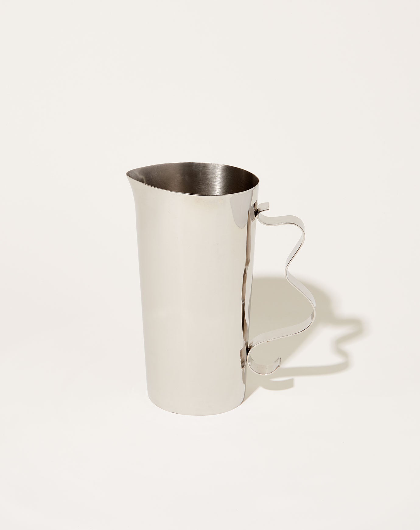 Sophie Lou Jacobsen Squiggle Pitcher in Mirror Polish Stainless Steel